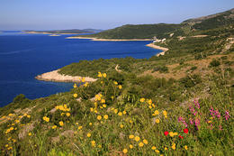 Letovisko Milna, ostrov Hvar, Chorvatsko