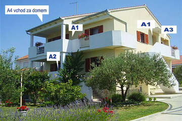 Apartmány Josipa, Sv. Filip i Jakov, Chorvatsko