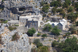 Klášter Pustinja Blaca, ostrov Brač, Chorvatsko