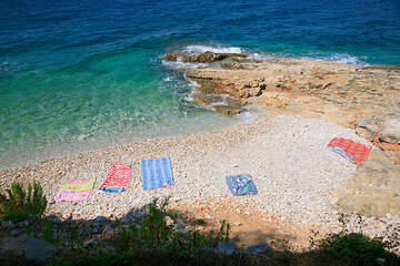 Sutivan - pláže, ostrov Brač, Chorvatsko