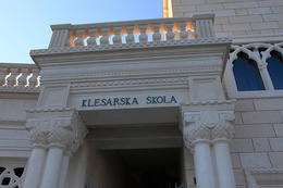 Městečko Pučišća, ostrov Brač, Chorvatsko