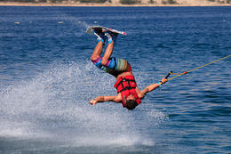 Vodní lyžování Zrče, Novalja, Chorvatsko