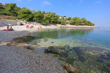 Apartmány Lina - oblázková pláž 110 m od domu, letovisko Postira - ostrov Brač, Chorvatsko