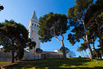 Rovinj - kostel Sv. Eufémie, Istrie, Chorvatsko