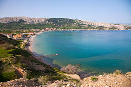 Baška, ostrov Krk, Chorvatsko