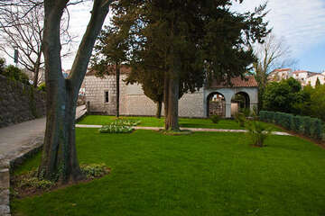 Vrbnik - kostel Sv. Jana Křtitele, ostrov Krk, Chorvatsko