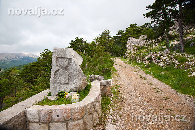 Bašský hlaholský chodník - ostrov Krk