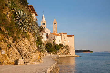 Město Rab, ostrov Rab, Chorvatsko