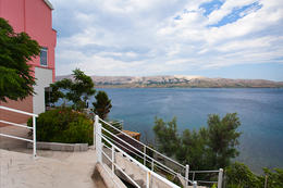 Apartmány Erik, Metajna, ostrov Pag, Chorvatsko