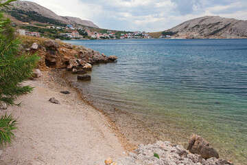 Apartmány Erik - pláž u domu, Metajna, ostrov Pag, Chorvatsko