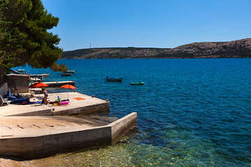 Stará Novalja - pláže u domů Blaženka a Petra, osrov Pag, Chorvatsko