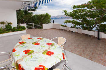 A2 - apartmány Erik, Metajna, ostrov Pag, Chorvatsko