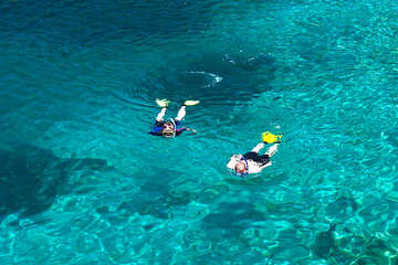 Šnorchlování Chorvatsko