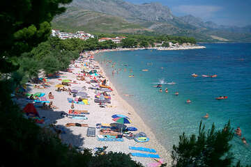 Apartmány Živogošće 11 - oblázková pláž, Živogošće-Blato, Chorvatsko