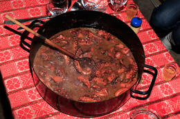 Brodet - hobotnica - chobotnice vařená způsobem "brodet"