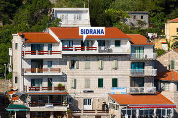 Apartmány Sidrana, Stomorska, ostrov Šolta, Chorvatsko