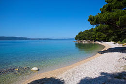 Pláž Velika Duba - 1 km od Živogoće-Mala Duba, Chorvatsko