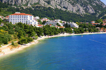 Apartmány Nada - FKK pláže, Gradac, Chorvatsko