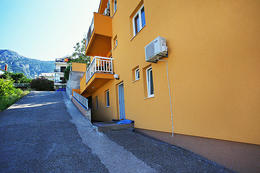 Apartmány Nikola - okolí domu, Gradac, Chorvatsko