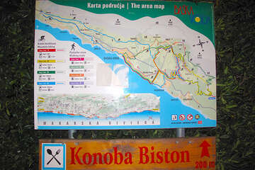 Pěší turiskika v Biokovu - Sv. Ilja z vesnice Bast