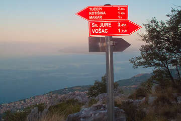 Pěší turistika v Biokovu