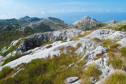 Pěší turistika v Biokovu