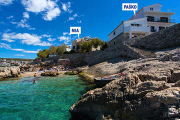 Apartmány Mia - apartmány u pláže, Primošten, Šibenická riviéra, Chorvatskoo