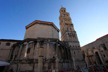 Split - Diokleciánův palác, Chorvatsko