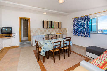 A5 - apartmány Osama, zátoka u Povljany, ostrov Pag, Chorvatsko