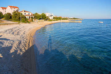 Apartmány Katarina - oblázková pláž 210 m od domu, Mandre, ostrov Pag, Chorvatsko