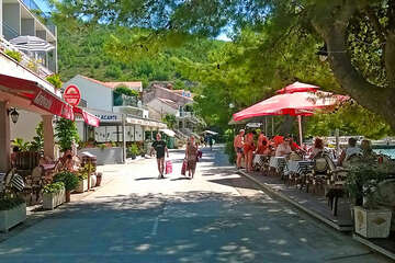 Restaurace Plaža, Hotel Ivando****, Drvenik, Chorvatsko