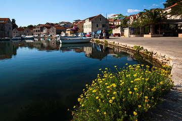 Vrboska, ostrov Hvar, Chorvatsko