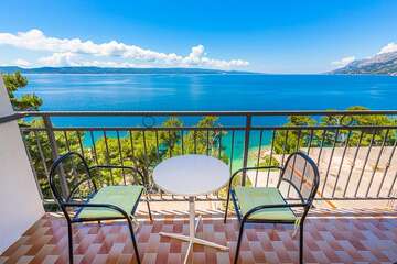 A4 - aparmány Ivana, Brela, Makarská riviéra, Chorvatsko