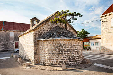 Vesnice Nerežišća, ostrov Brač