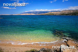 Apartmány Pag 11 - písčitooblázková pláž 260 m od domu, město Pag, ostrov Pag, Chorvatsko