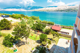 A1 - apartmány Borka, město Pag, ostrov Pag, Chorvatsko