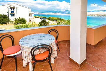 A1 - apartmány Borka, město Pag, ostrov Pag, Chorvatsko