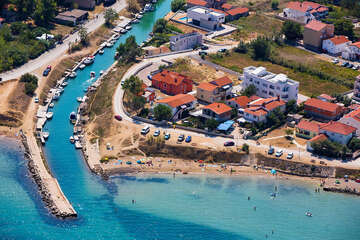 Apartmány Dalija - písečná pláž 170 m od domu, Nin, Zadarská riviéra, Chorvatsko