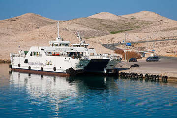 Trajekt na Rab, Chorvatsko