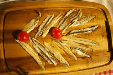 Inćuni - kyselé nakládané rybky