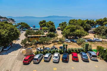 příklad čtyřlůžkového pokoje (pokoj 303) - hotel Srečko, Drvenik, Makarská riviéra, Chorvatsko