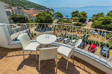 příklad čtyřlůžkového pokoje (pokoj 303) - hotel Srečko, Drvenik, Makarská riviéra, Chorvatsko