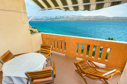 S3 - apartmány Plat, Dražica, ostrov Pag, Chorvatsko