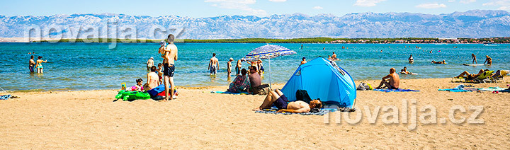 Piesočná pláž Ninska laguna, Nin