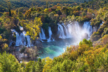 Vodopády Kravica, Bosna a Hercegovina