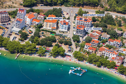 Apartmány Ivando**** - letecký pohled, Drvenik, Makarská riviéra, Chorvatsko