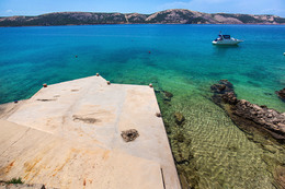 Apartmány Bracera - opalovací molo, Stará Novalja, ostrov Pag, Chorvatsko