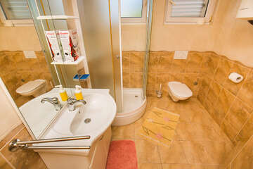 A1 - apartmány Marija, Ražanj, Šibenická riviéra, Chorvatsko