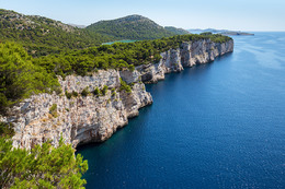 Přírodní park Telašćica, ostrov Dugi Otok, Chorvatsko