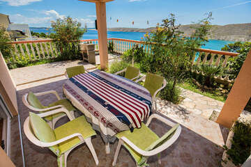 A2 - apartmány Tomislav, Vlašiči, ostrov Pag, Chorvatsko